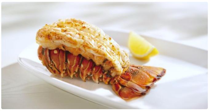 Caribbean Rock Lobster Tail