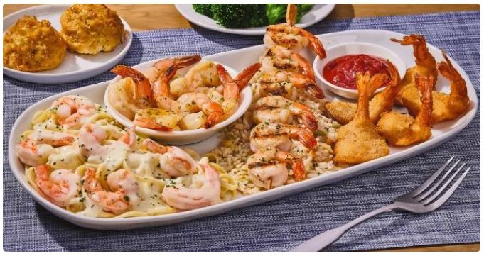 Red Lobster Shrimp Your Way - Choose Four Price, Nutrition and Allergen Shrimp Your Way - Choose Four